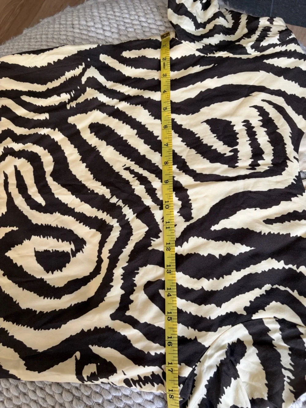 Anthropologie Corey Lynn Calter Zebra Maxi Tee Dress Size XSP - Picture 5 of 14